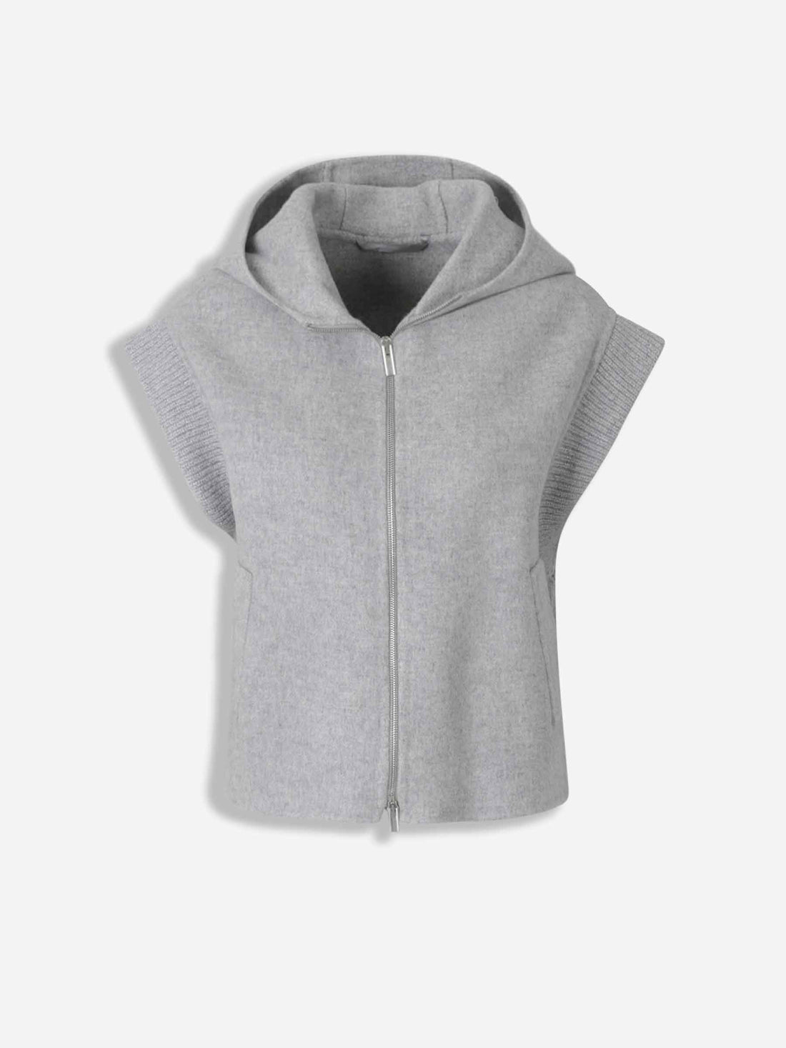 Outlet online Peserico Mujer Chaleco Lana Punto color Gris sku 775-000216 01 - Foto 1