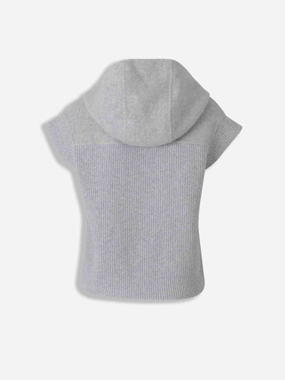 Outlet online Peserico Mujer Chaleco Lana Punto color Gris sku 775-000216 01 - Foto 2