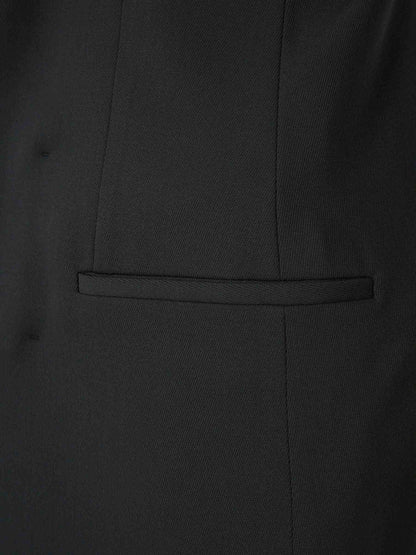 Outlet online Ami Paris Mujer Chaleco Vestir Lana color Negro sku 775-000230 01 - Foto 5