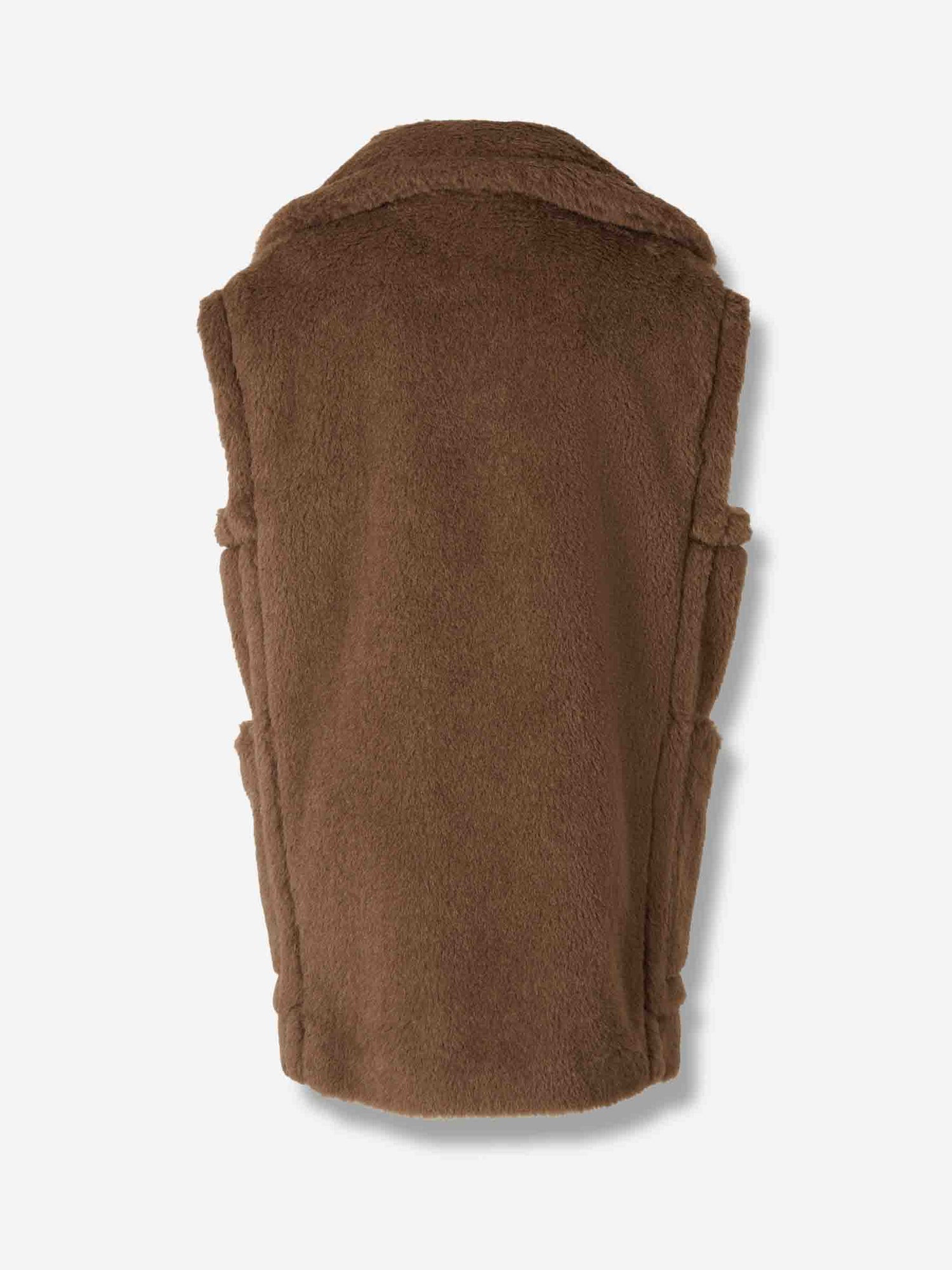 Outlet online Max Mara Mujer Chaleco Largo Teddy color Marrón sku 775-000235 01 - Foto 2