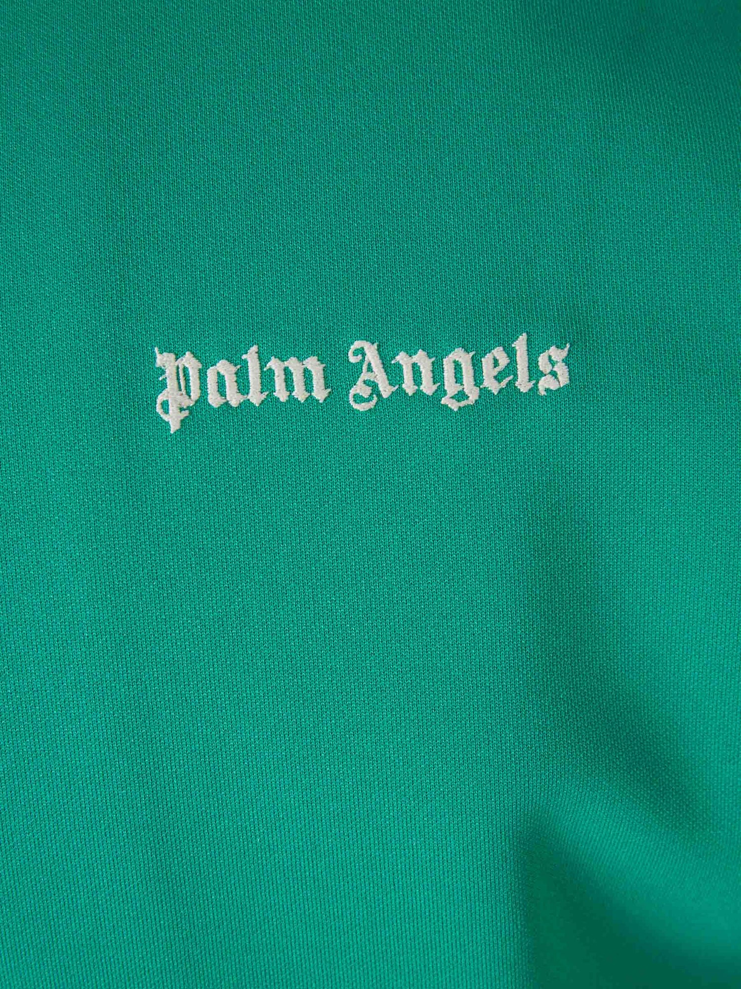 Outlet online Palm Angels Hombre Sudadera Técnica Cremallera color Verde Menta sku 512-002189 03 - Foto 5