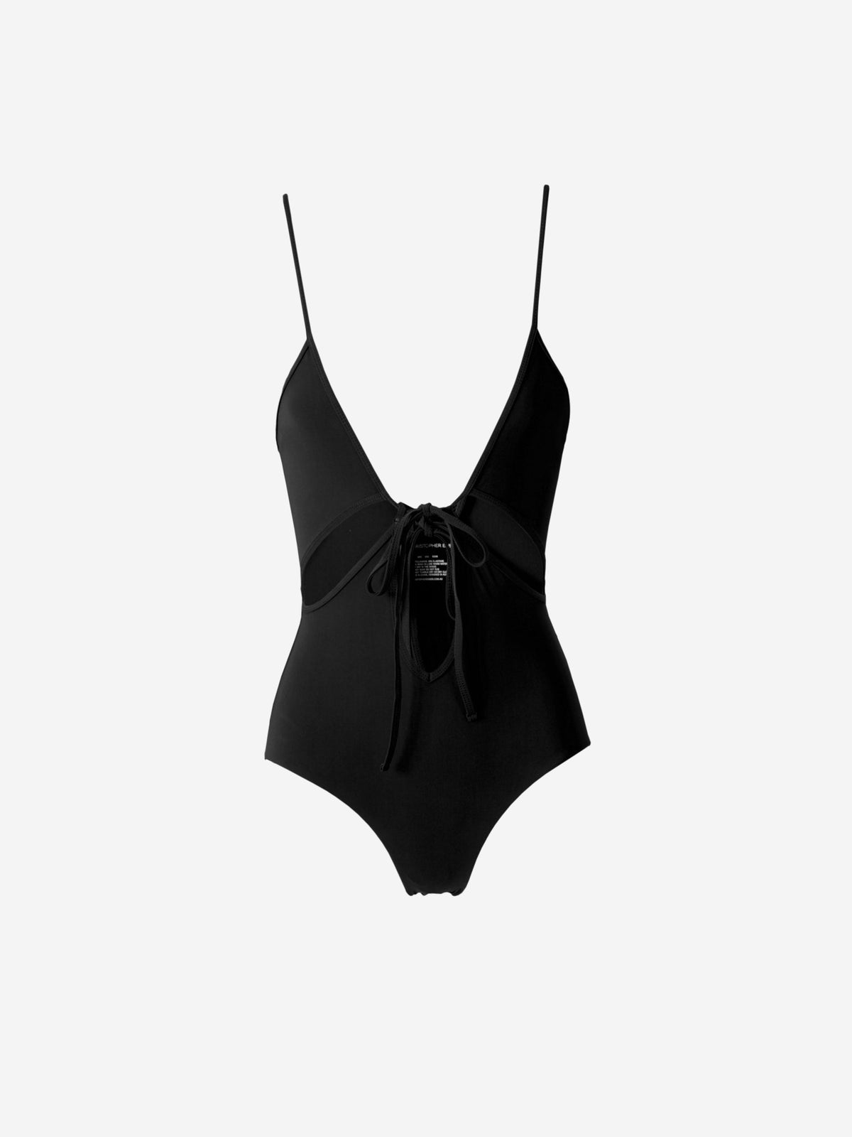 Outlet online Christopher Esber Mujer Bañador Angliase Lazo color Negro sku 781-000468 03 - Foto 9