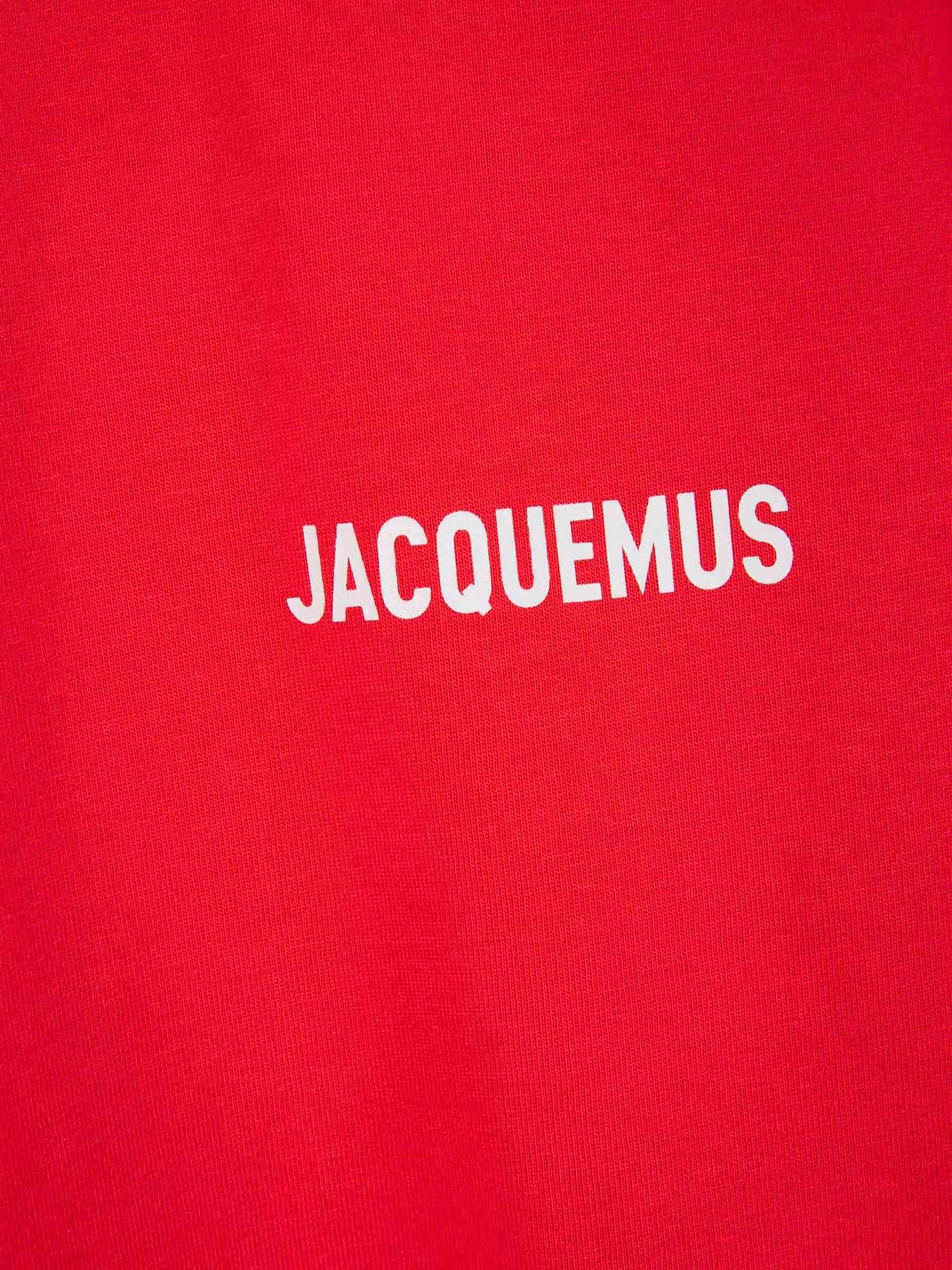 Jacquemus Camiseta Logo Algodón color Rojo sku 782-001541 01 - Foto 5