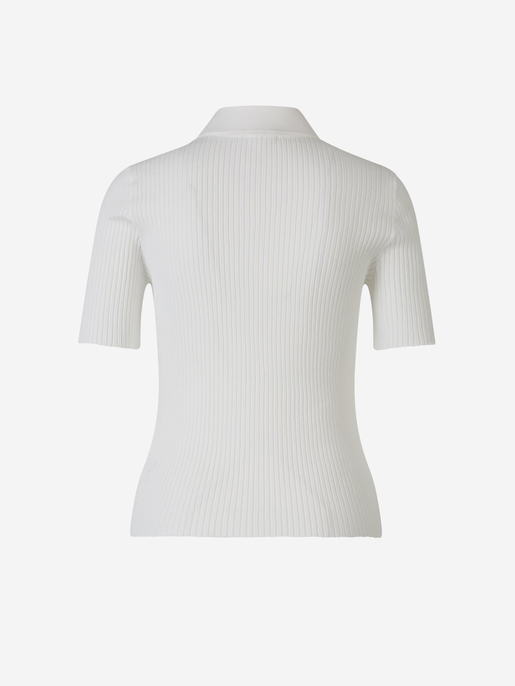 Courrèges Mujer Barcelona Top Polo Canalé color Blanco sku 782-001593 02 - Foto 2