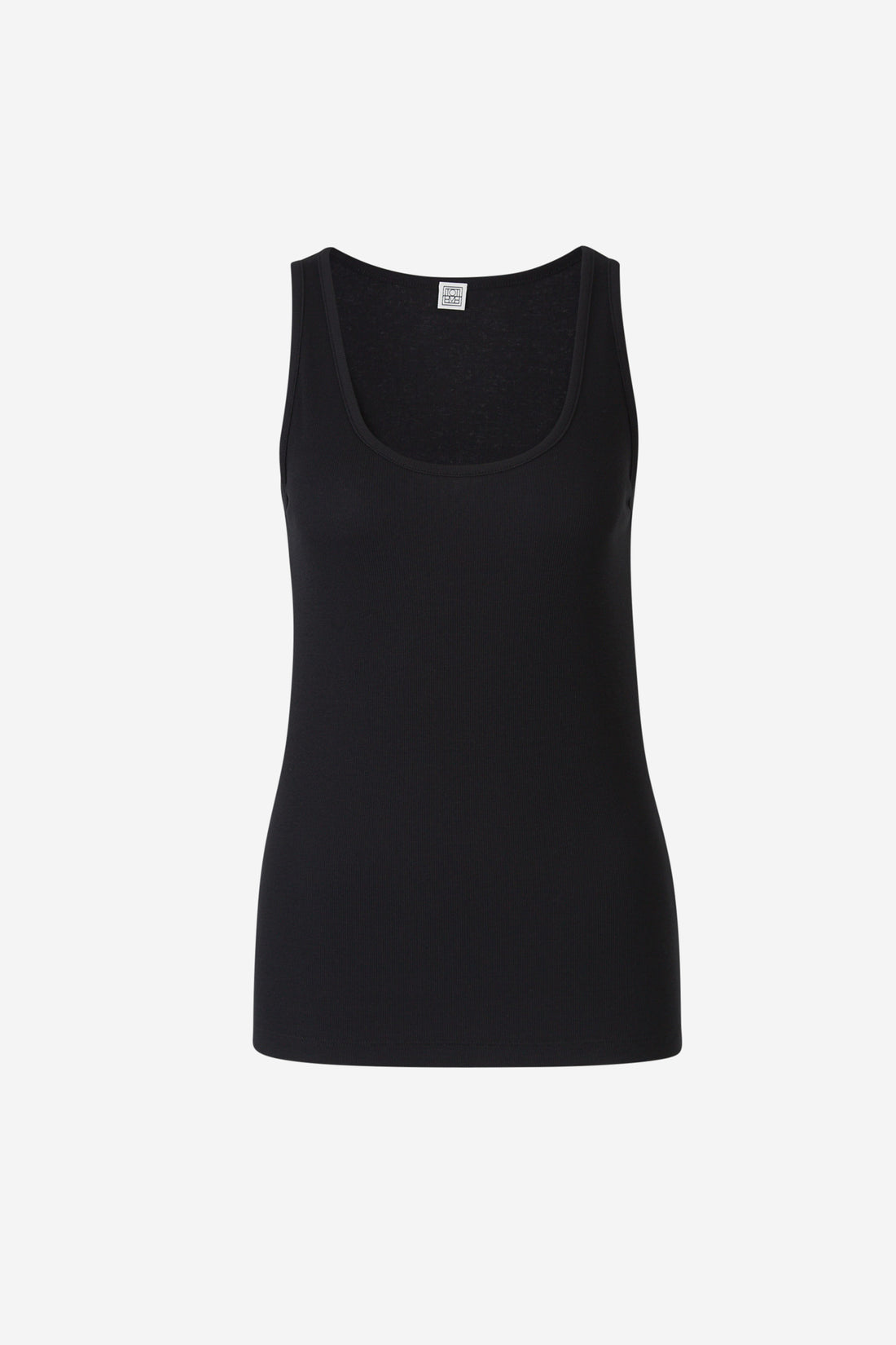TOTEME Mujer Barcelona Top Tirantes Canalé color Negro sku 782-001612 02 - Foto 1