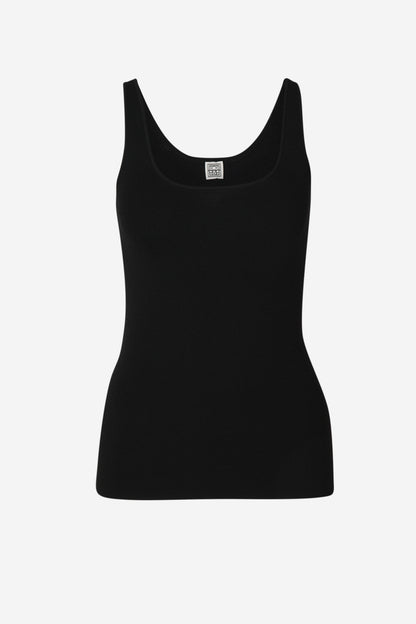 Outlet online TOTEME Mujer Top Punto Viscosa color Negro sku 782-001614 01 - Foto 1