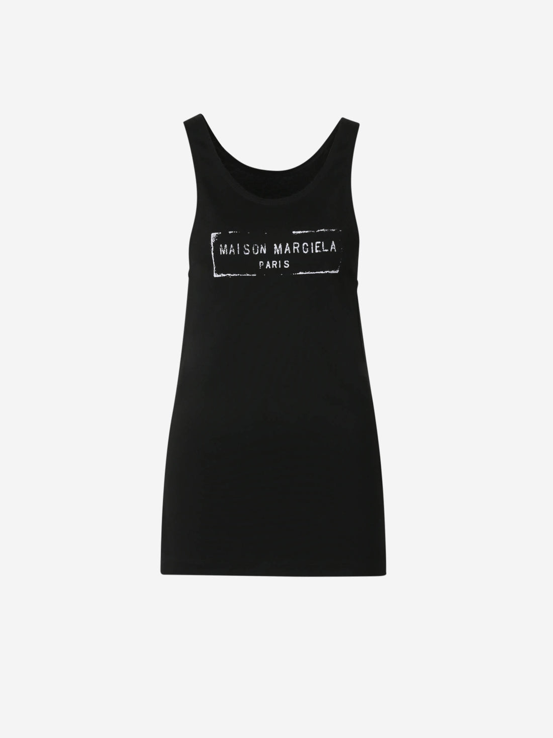 Maison Margiela Mujer Barcelona Camiseta Tirantes Logo color Negro sku 782-001690 01 - Foto 1
