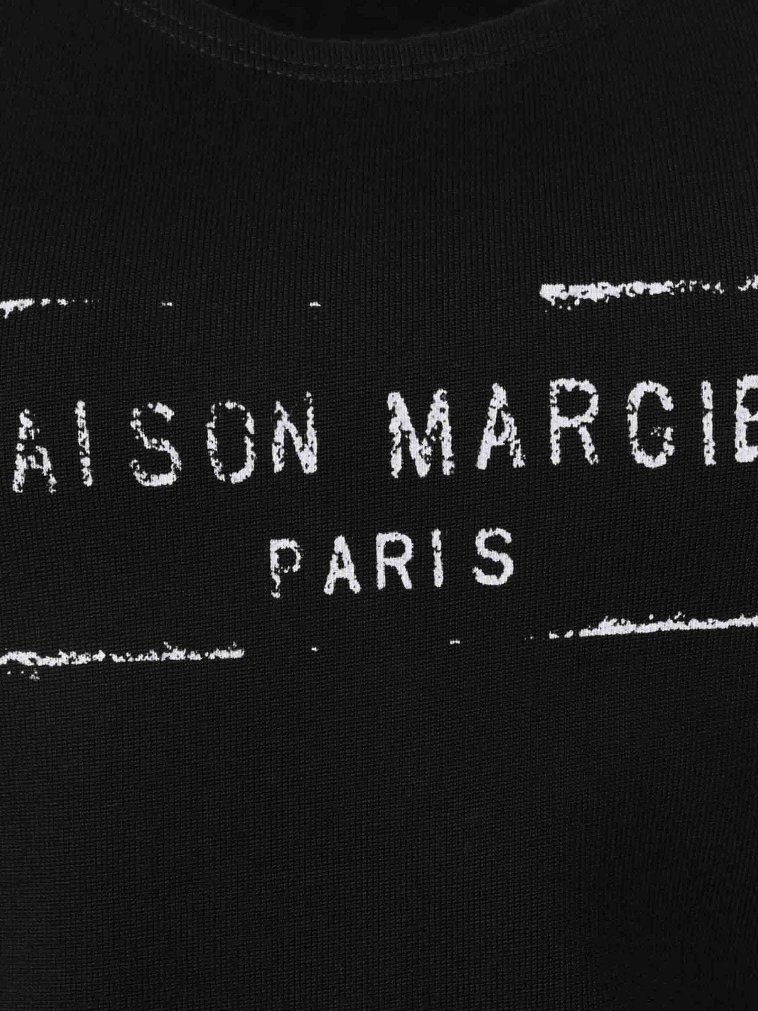 Maison Margiela Mujer Barcelona Camiseta Tirantes Logo color Negro sku 782-001690 01 - Foto 3