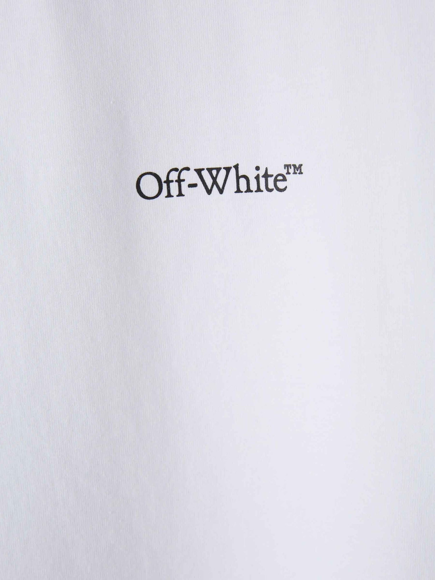 Outlet online Off-White Mujer Camiseta Cuello Redondo color Blanco sku 782-001782 01 - Foto 4