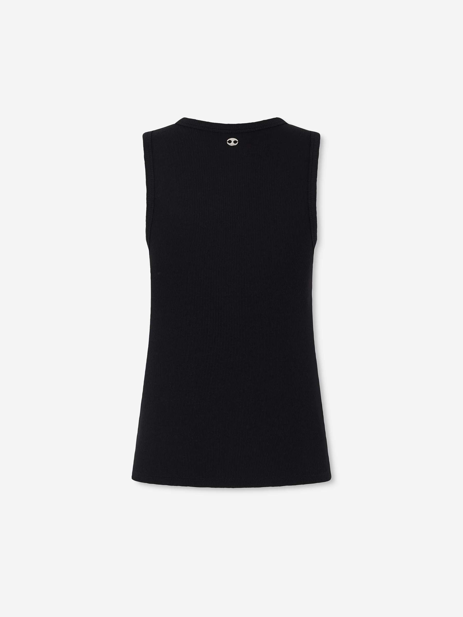 Outlet online Rabanne Mujer Top Sin Mangas color Negro sku 782-001812 01 - Foto 3