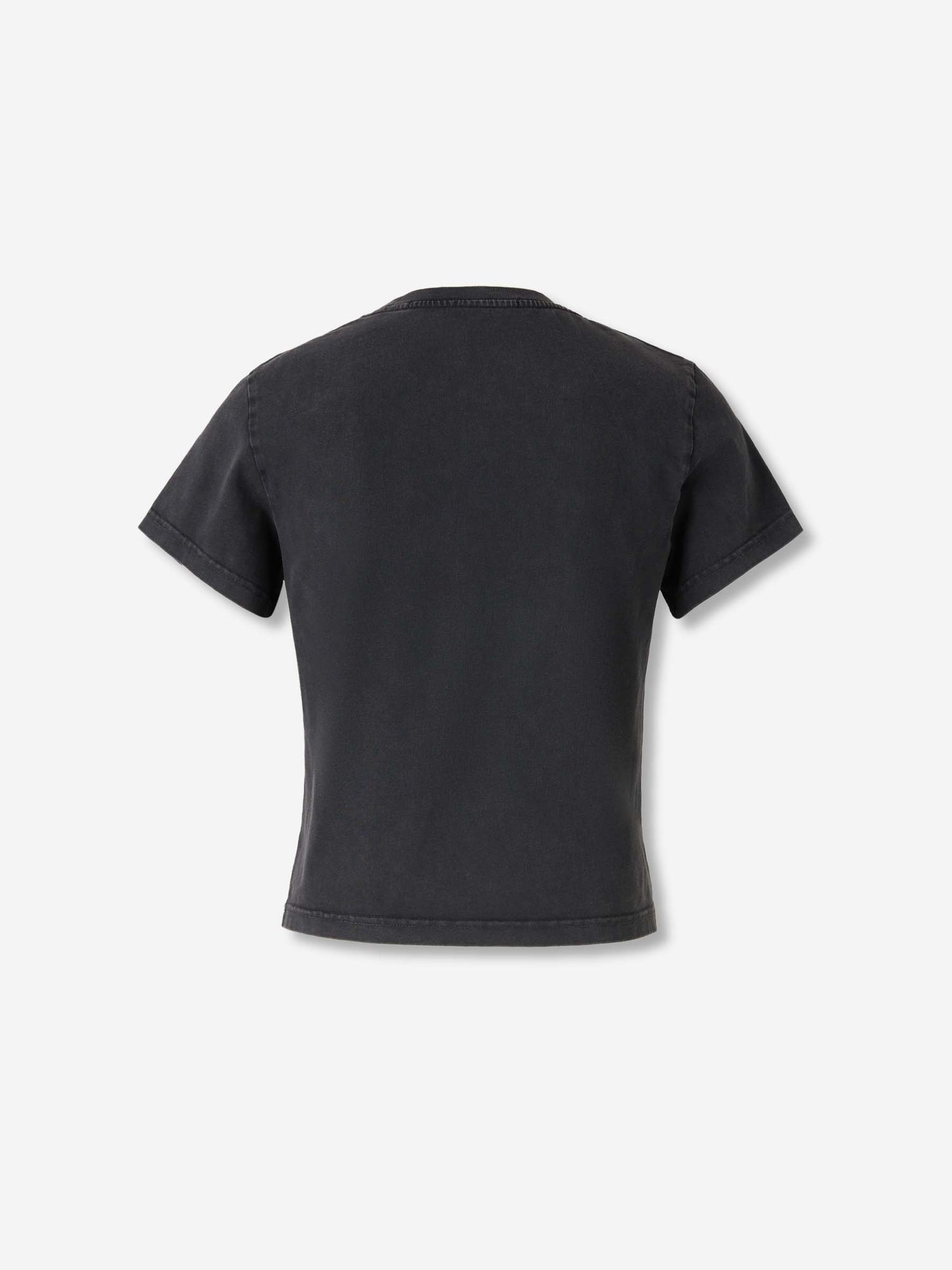 Outlet online Alexander Wang Mujer Camiseta Cuello Redondo color Negro sku 782-001823 01 - Foto 2