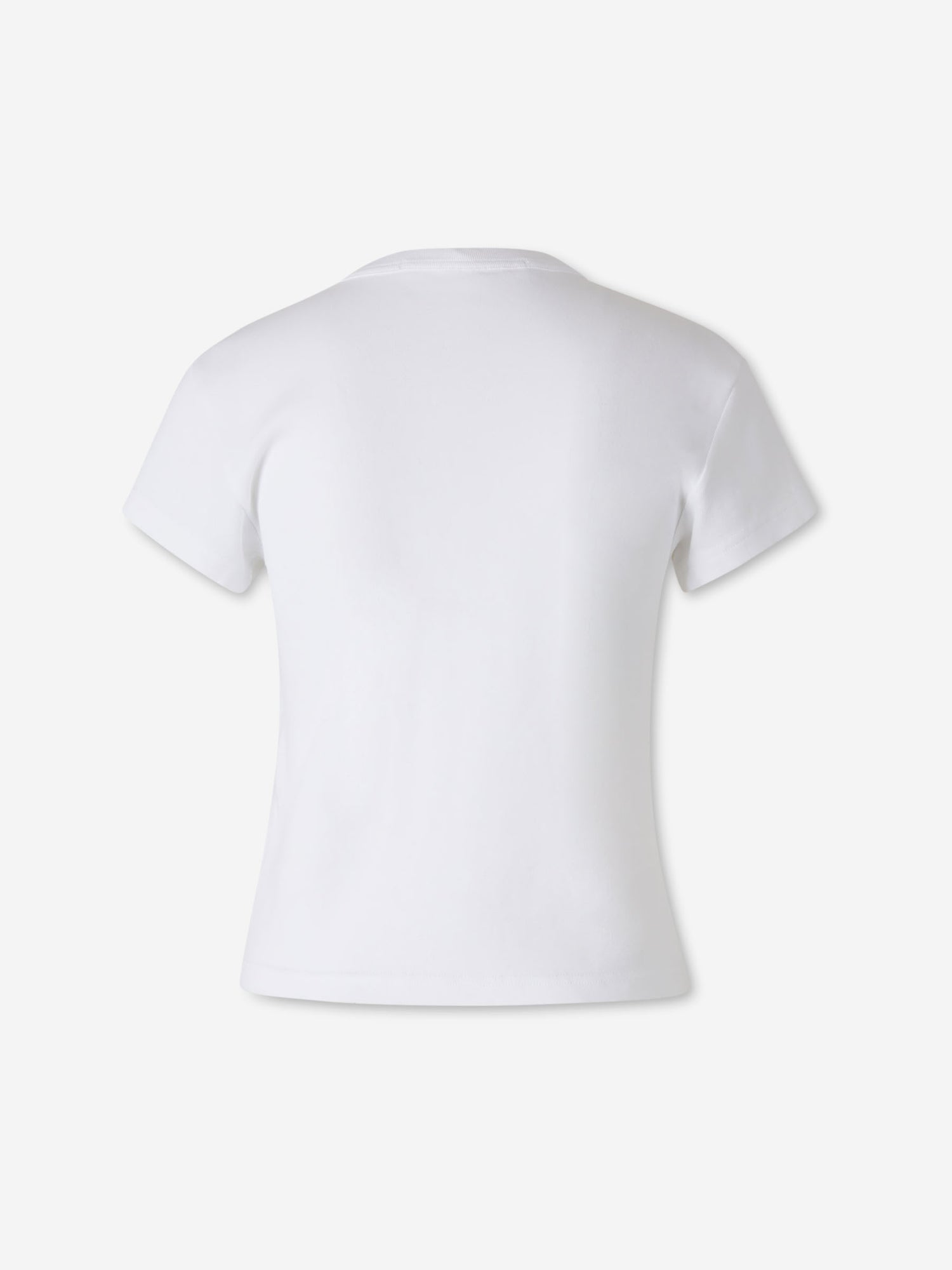 Outlet online Alexander Wang Mujer Camiseta Cuello Redondo color Blanco sku 782-001824 01 - Foto 2