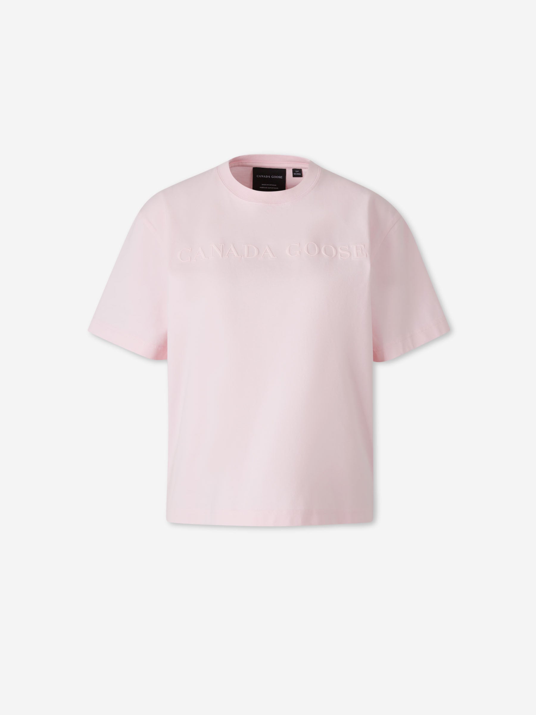 Canada Goose Mujer Barcelona Camiseta Roam Bordado color Rosa Palo sku 782-001860 01 - Foto 1