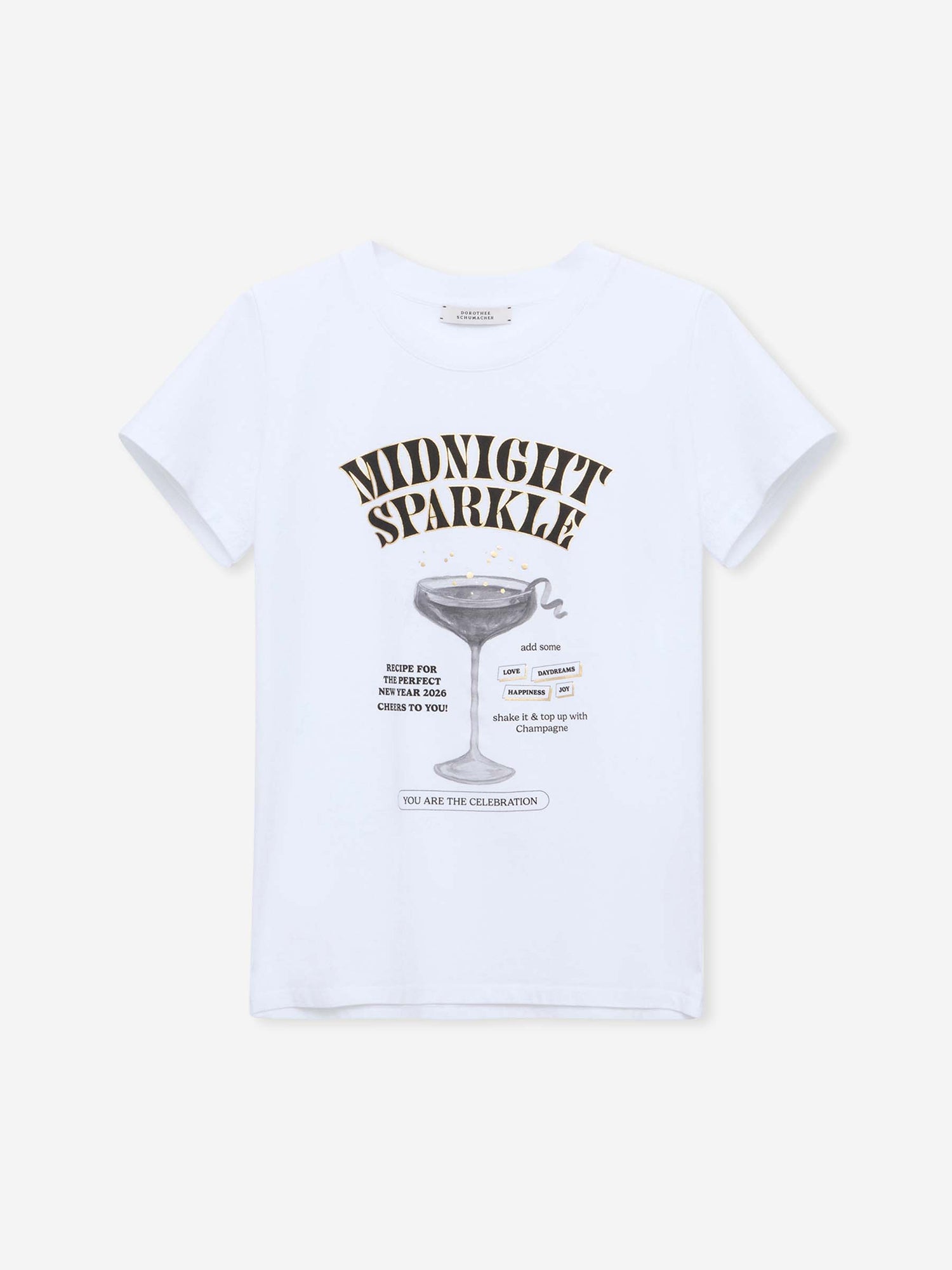 Outlet online Dorothee Schumacher Mujer Camiseta Cuello Redondo color Blanco sku 782-001873 01 - Foto 1