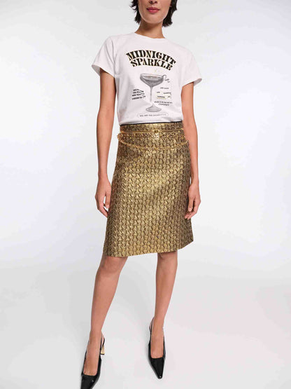 Outlet online Dorothee Schumacher Mujer Camiseta Cuello Redondo color Blanco sku 782-001873 01 - Foto 2