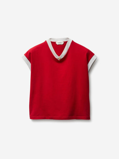 Versace Mujer Barcelona Camiseta Manga Corta color Rojo sku 782-001879 02 - Foto 1