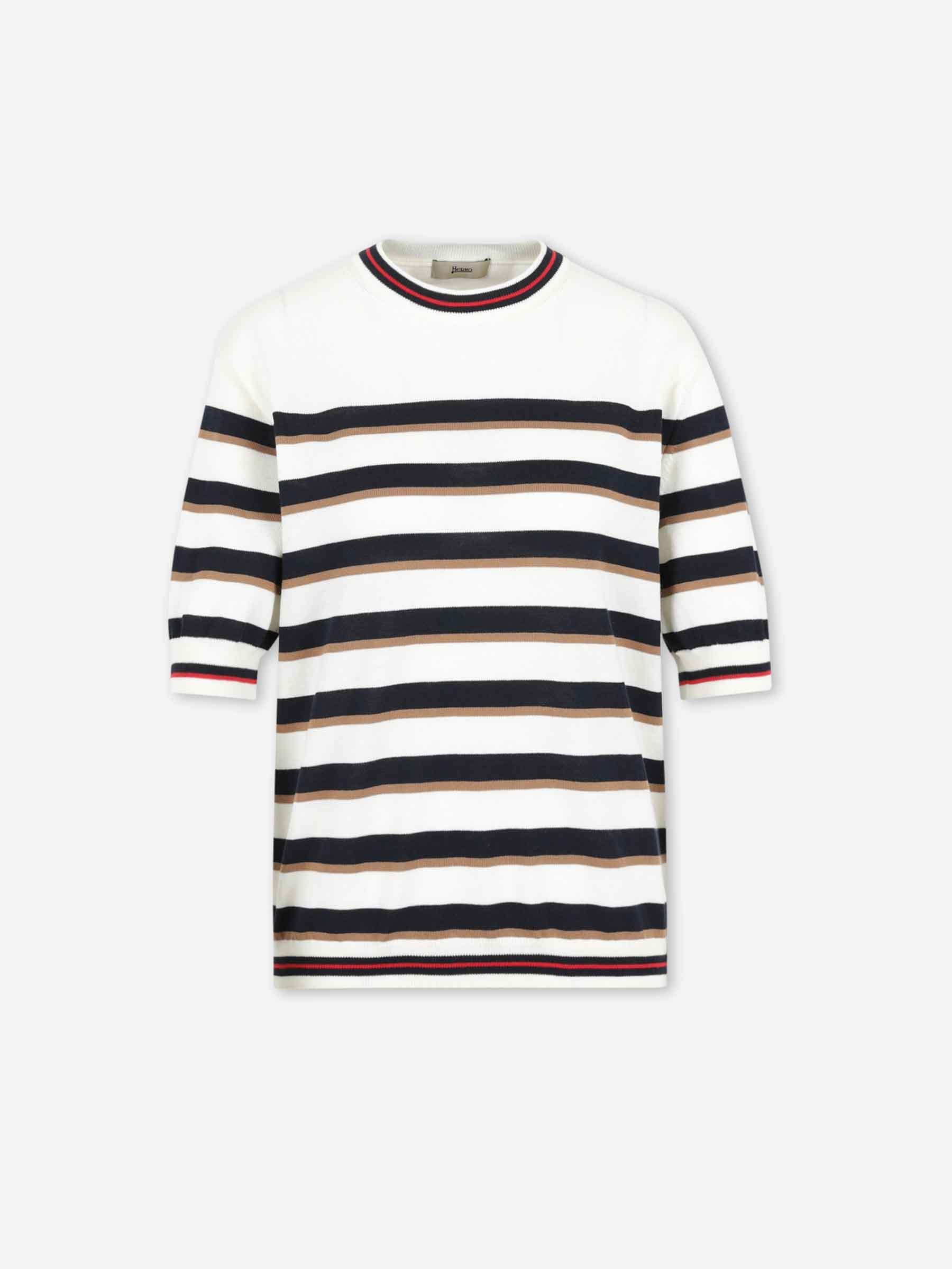 Outlet online Herno Mujer Camiseta Punto Algodón color Multicolor sku 782-001923 01 - Foto 1