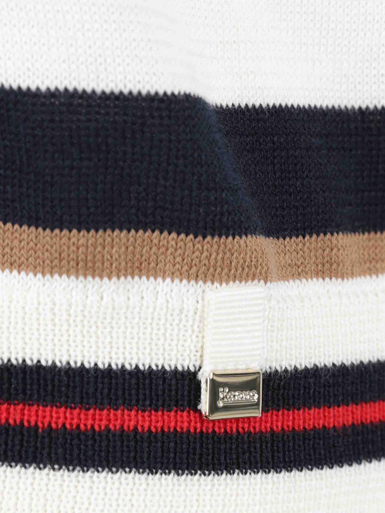 Outlet online Herno Mujer Camiseta Punto Algodón color Multicolor sku 782-001923 01 - Foto 3