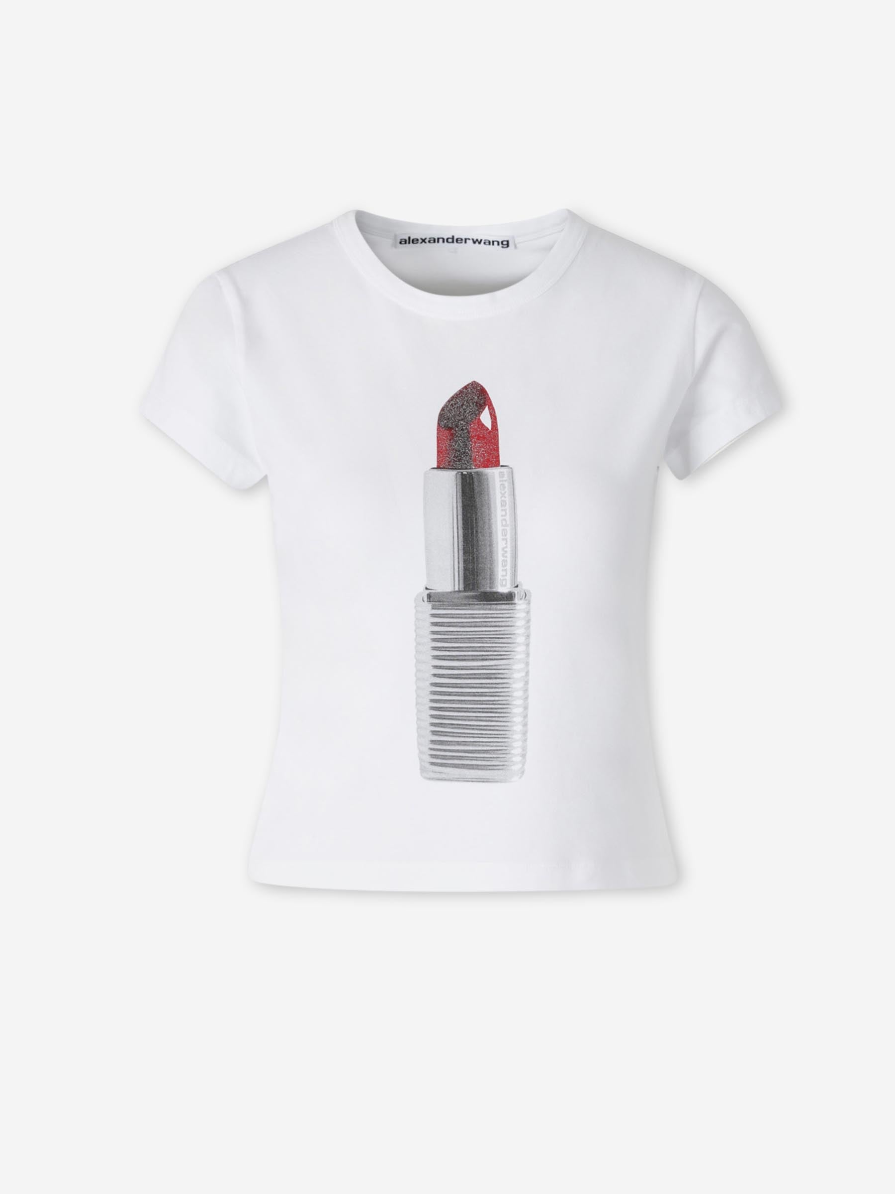 Alexander Wang Mujer Barcelona Camiseta Lipstick Baby color Blanco sku 782-001940 01 - Foto 1