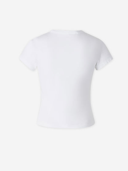 Alexander Wang Mujer Barcelona Camiseta Lipstick Baby color Blanco sku 782-001940 01 - Foto 2
