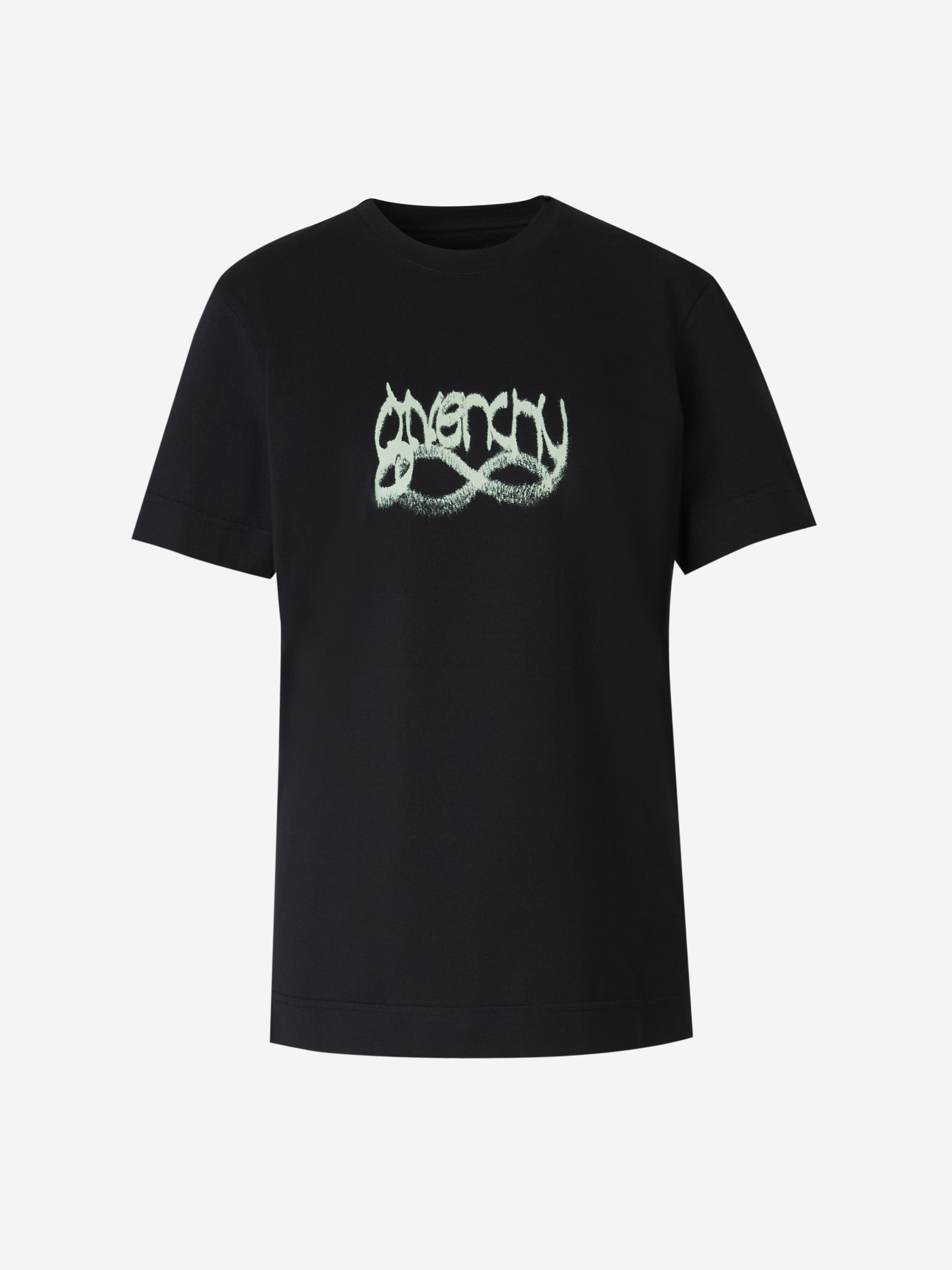 Outlet online Givenchy Hombre Camiseta Estampada Algodón color Negro sku 553-003453 01 - Foto 1