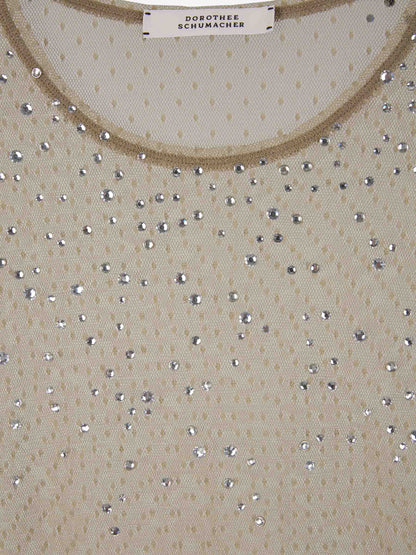 Top Transparente Brillos