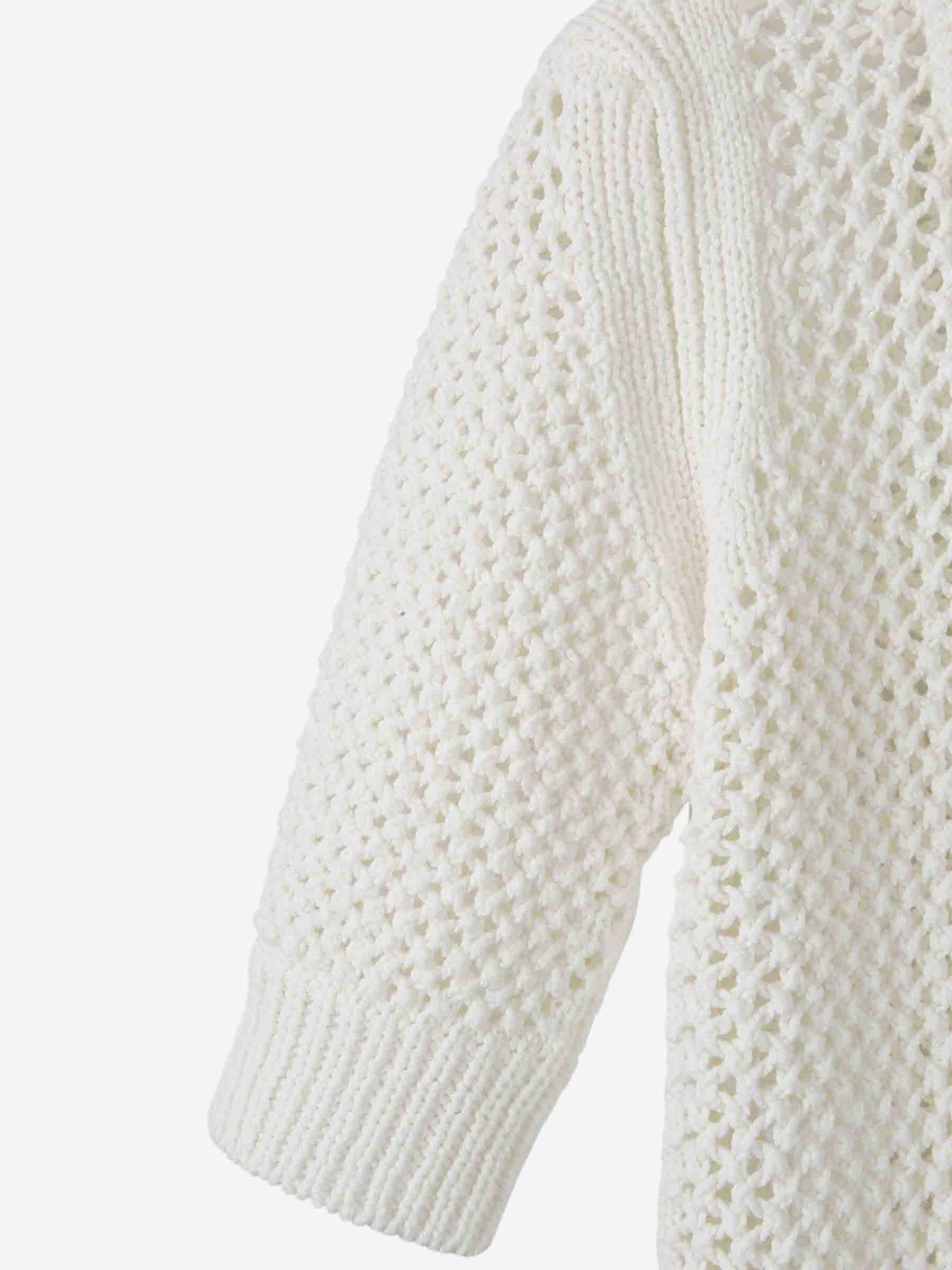 Outlet online Fabiana Filippi Mujer Polo Punto Algodón color Blanco sku 783-000066 01 - Foto 4