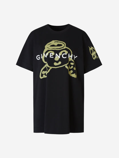 Outlet online Givenchy Hombre Camiseta Estampada Algodón color Negro sku 553-003457 01 - Foto 1