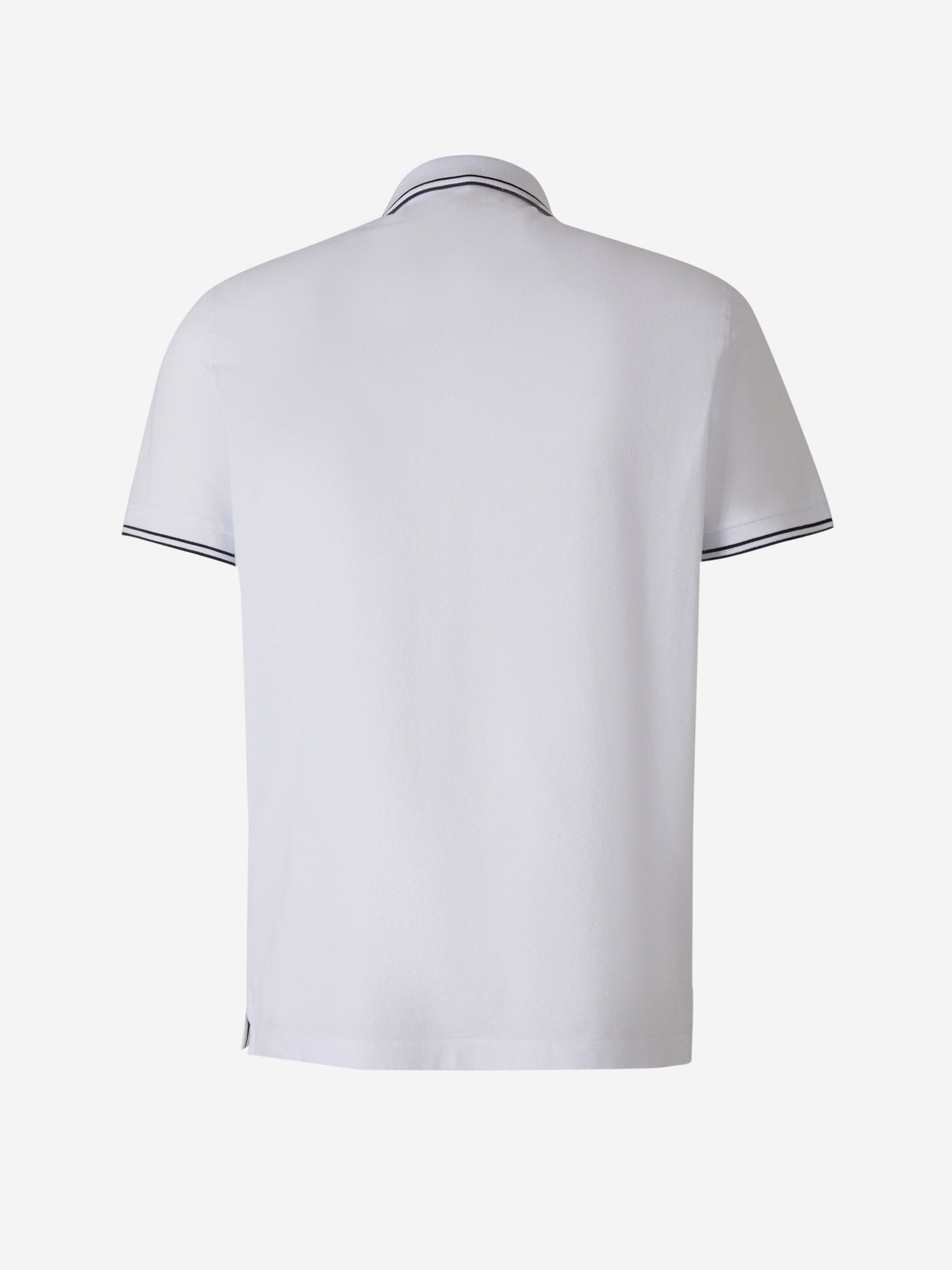 Outlet online Stone Island Hombre Polo Piqué Detalle Rayas color Blanco sku 552-001406 01 - Foto 2