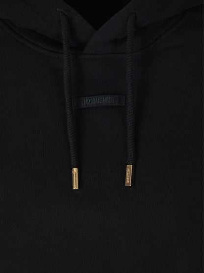 Outlet online Jacquemus Mujer Sudadera Le Gros Grain color Negro sku 715-000146 02 - Foto 7