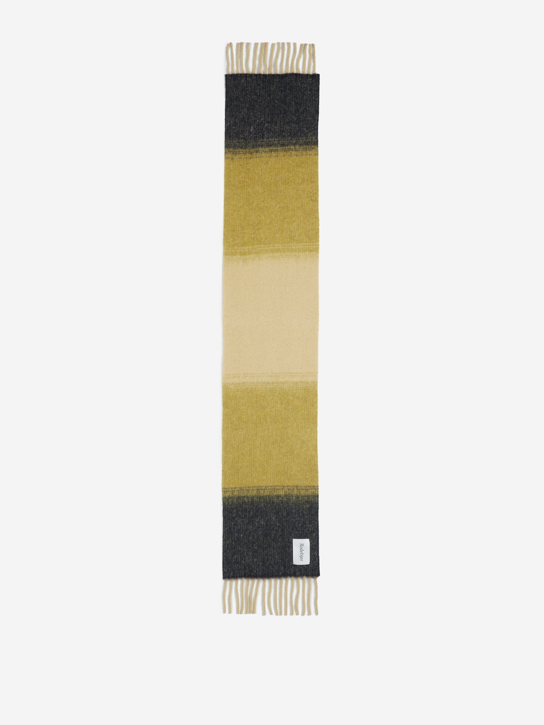 Outlet online Rodebjer Mujer Bufanda Alpaca Franjas color Azul Marino sku 796-000102 01 - Foto 2