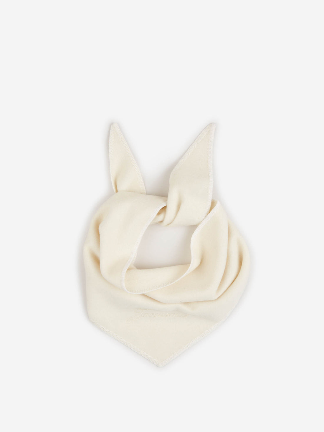 Outlet online Jacquemus Mujer Bandana Cachemiro color Beige sku 796-000120 01 - Foto 2