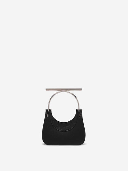 Outlet online McQueen Mujer Bolso Hombro Cross-Bar Mini color Negro sku 810-007798 01 - Foto 6