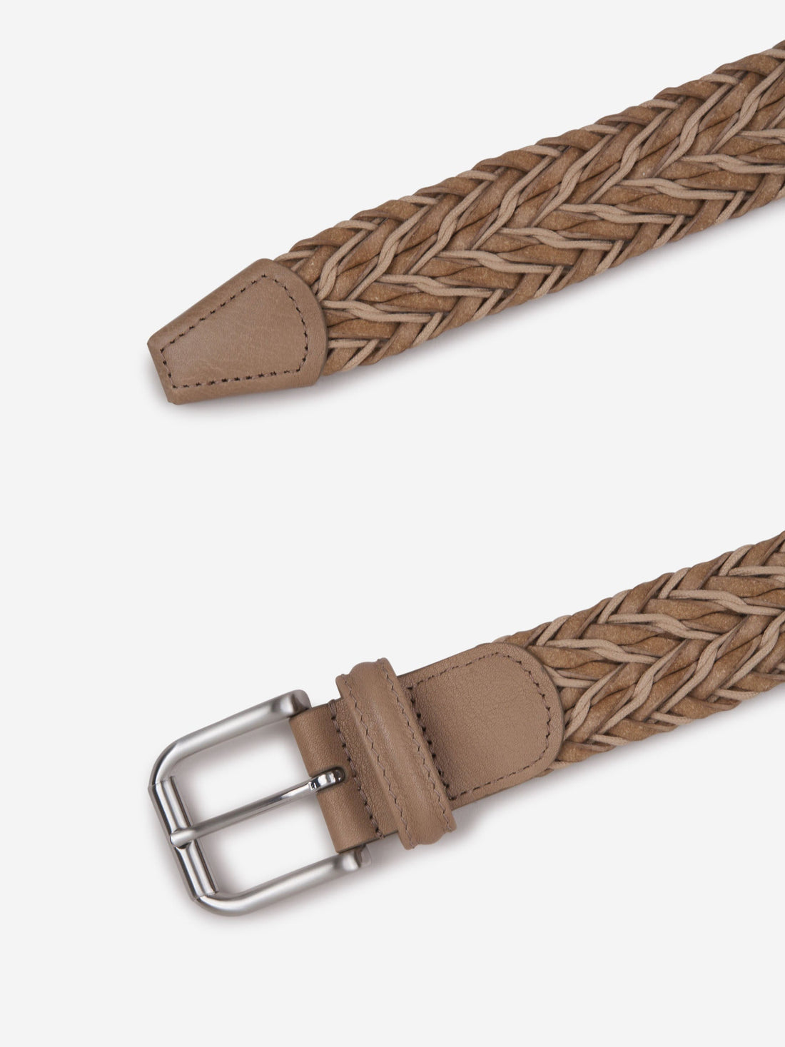 Cinturón Trenzado Piel