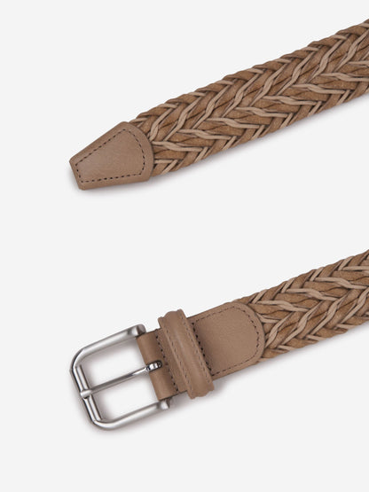 Cinturón Trenzado Piel