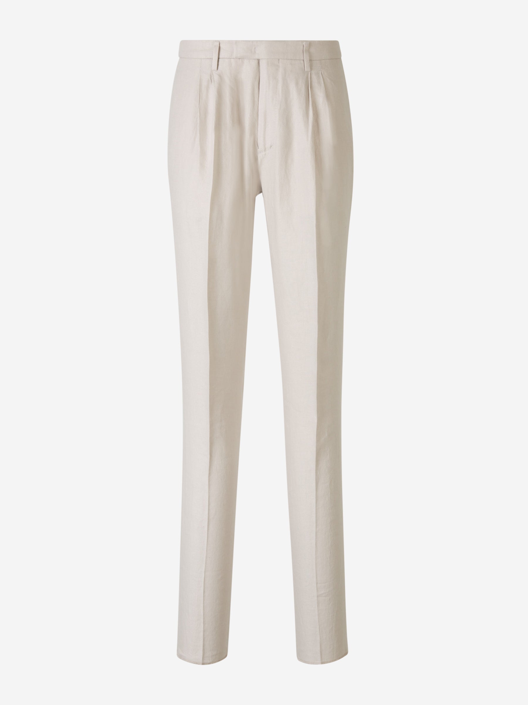 Outlet online Boglioli Hombre Traje Liso Lino color Marfil sku 312-002795 01 - Foto 6