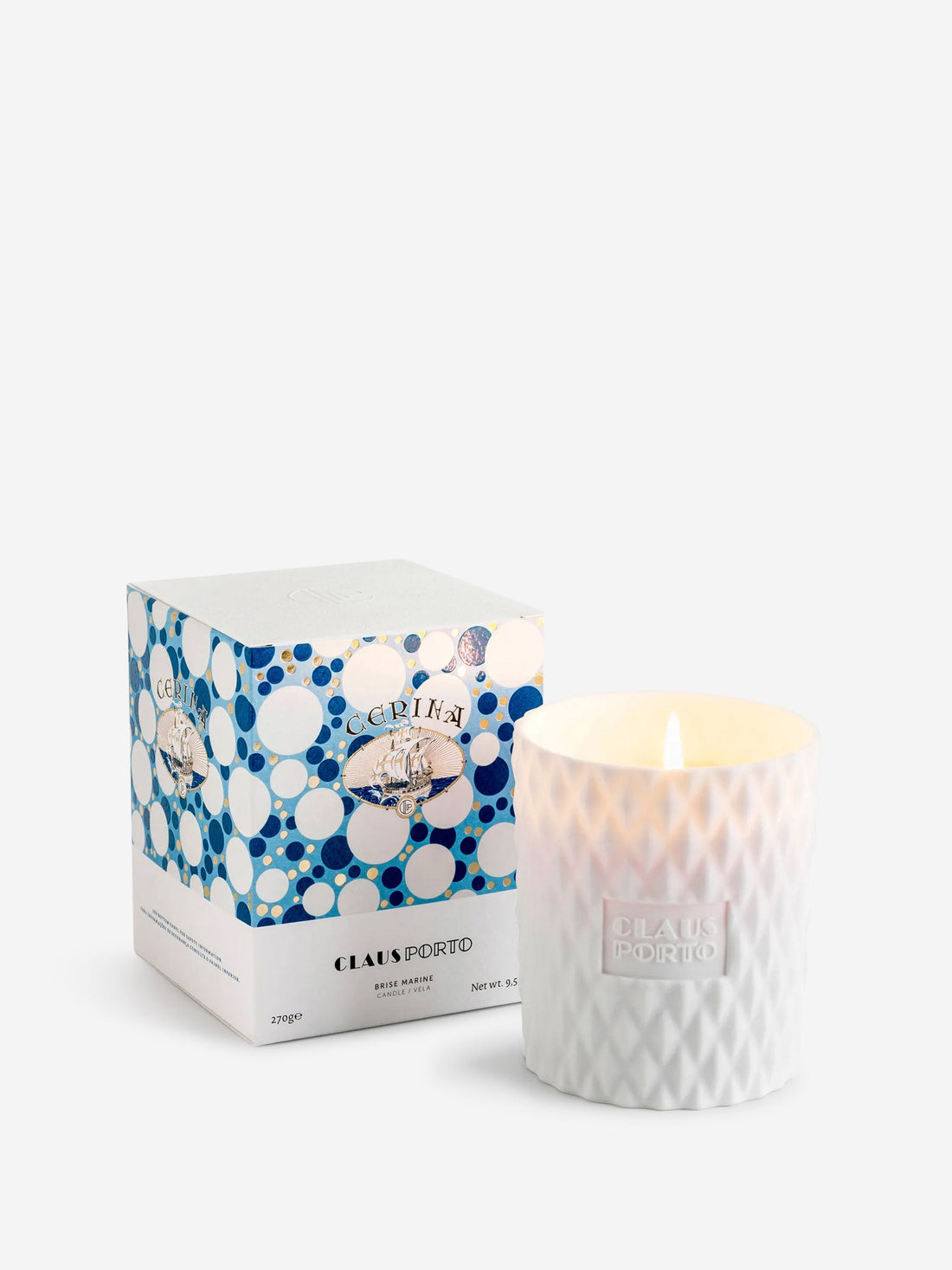 Outlet online Claus Porto Mujer Vela de Cerina Brise Marine color Azul Celeste sku 895-000142 04 - Foto 1