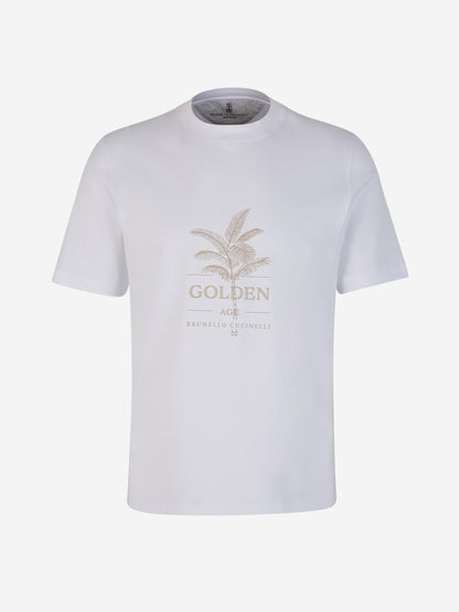 Camiseta Estampada Algodón