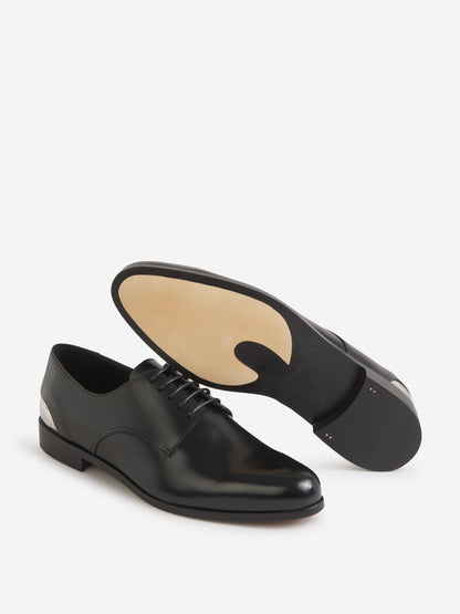 Outlet online McQueen Hombre Zapatos Derby Charol color Negro sku 611-004370 01 - Foto 4