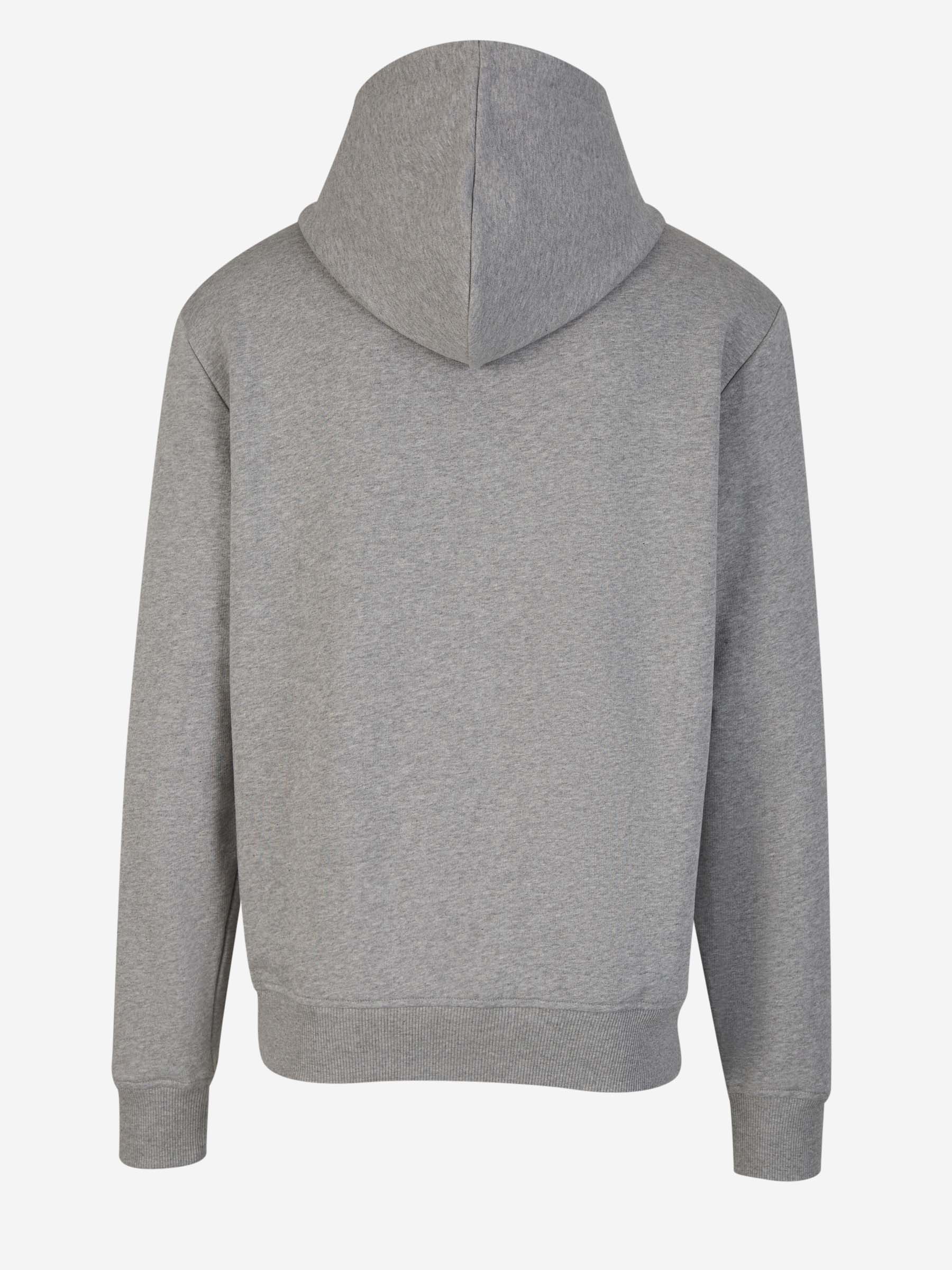 Outlet online Balmain Hombre Sudadera Capucha Logo color Gris Claro sku 545-001482 01 - Foto 2