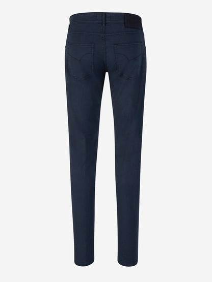 Outlet online Marco Pescarolo Hombre Pantalones 5 Bolsillos color Azul Noche sku 522-002570 02 - Foto 2