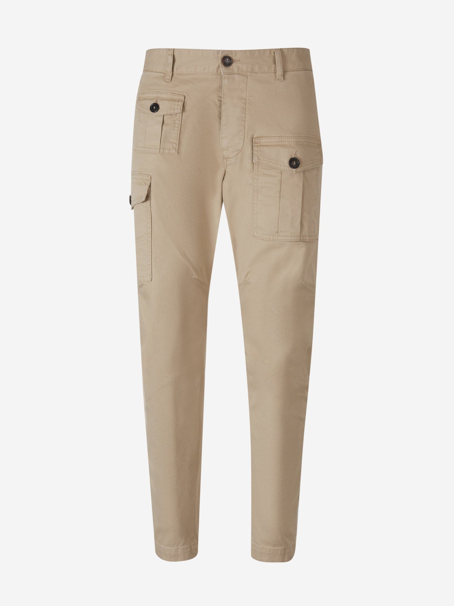 Outlet online Dsquared2 Hombre Pantalones Cargo Algodón color Topo sku 521-003011 01 - Foto 1
