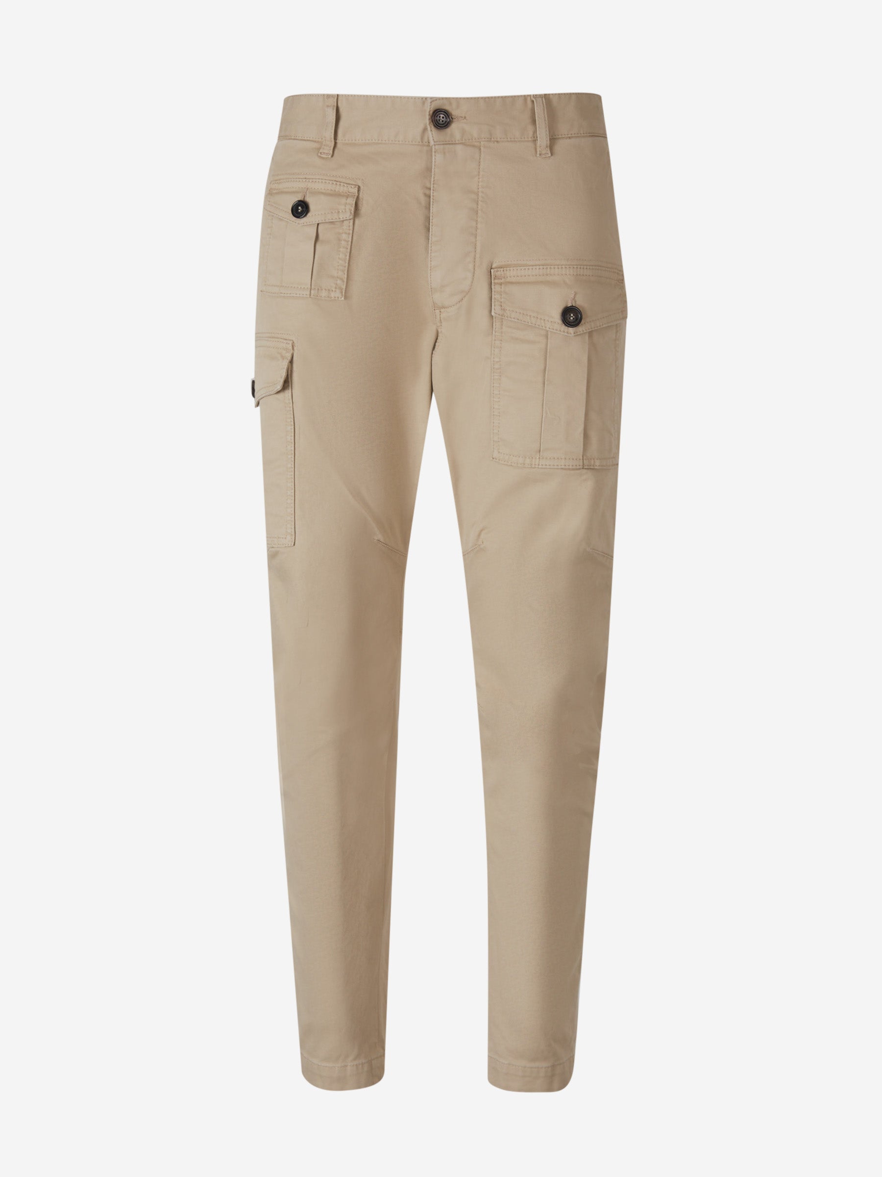 Outlet online Dsquared2 Hombre Pantalones Cargo Algodón color Topo sku 521-003011 01 - Foto 1