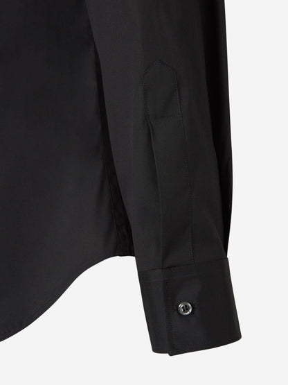 Outlet online Dsquared2 Hombre Camisa Relax Dan color Negro sku 531-006290 01 - Foto 6