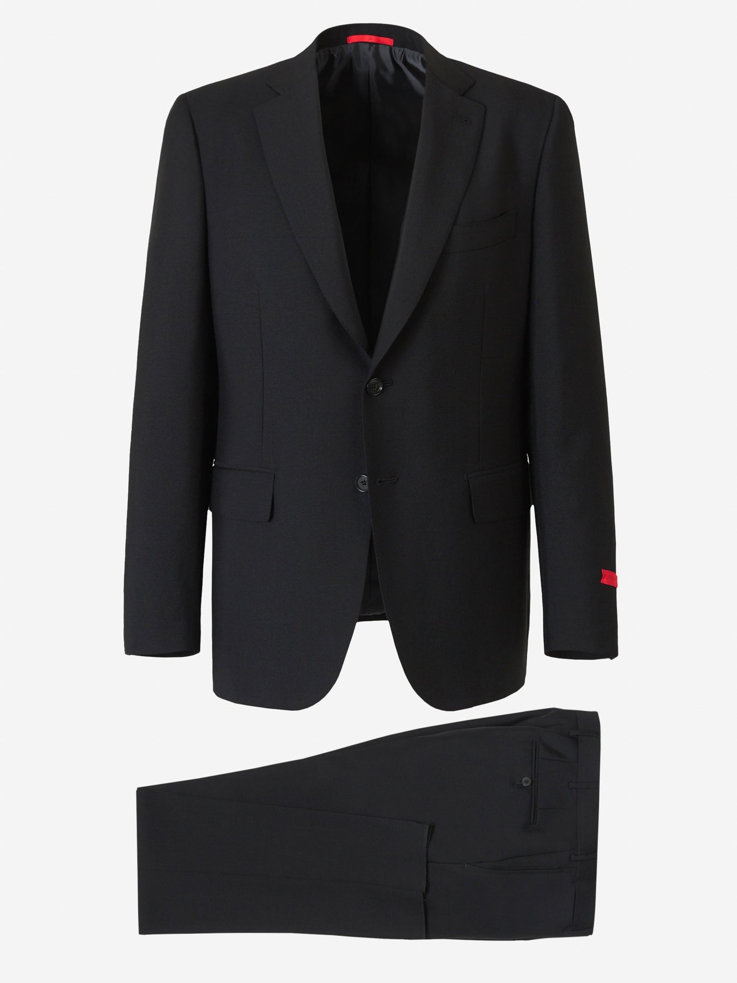 Outlet online Isaia Hombre Traje de Lana Mohair color Negro sku 312-002560 02 - Foto 1