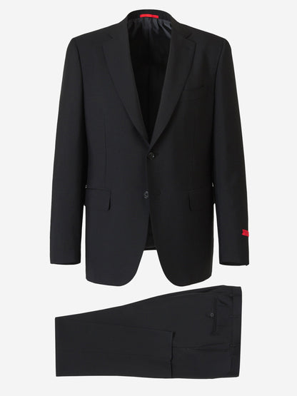 Outlet online Isaia Hombre Traje de Lana Mohair color Negro sku 312-002560 02 - Foto 1