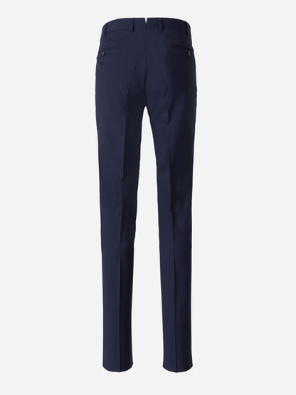 Outlet online Santa Eulalia Hombre Pantalones Formales Lana color Azul Noche sku 321-000322 03 - Foto 2