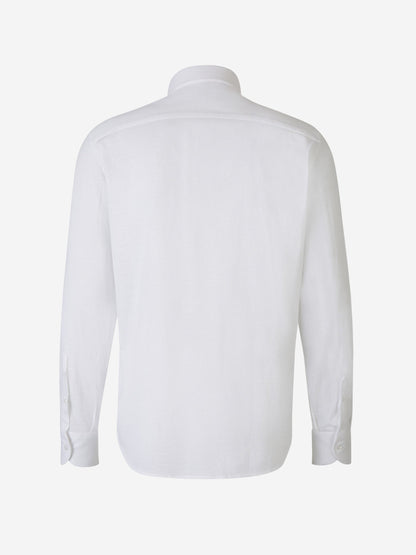 Outlet online Santa Eulalia Hombre Camisa Ligera Algodón color Blanco sku 531-006253 01 - Foto 2
