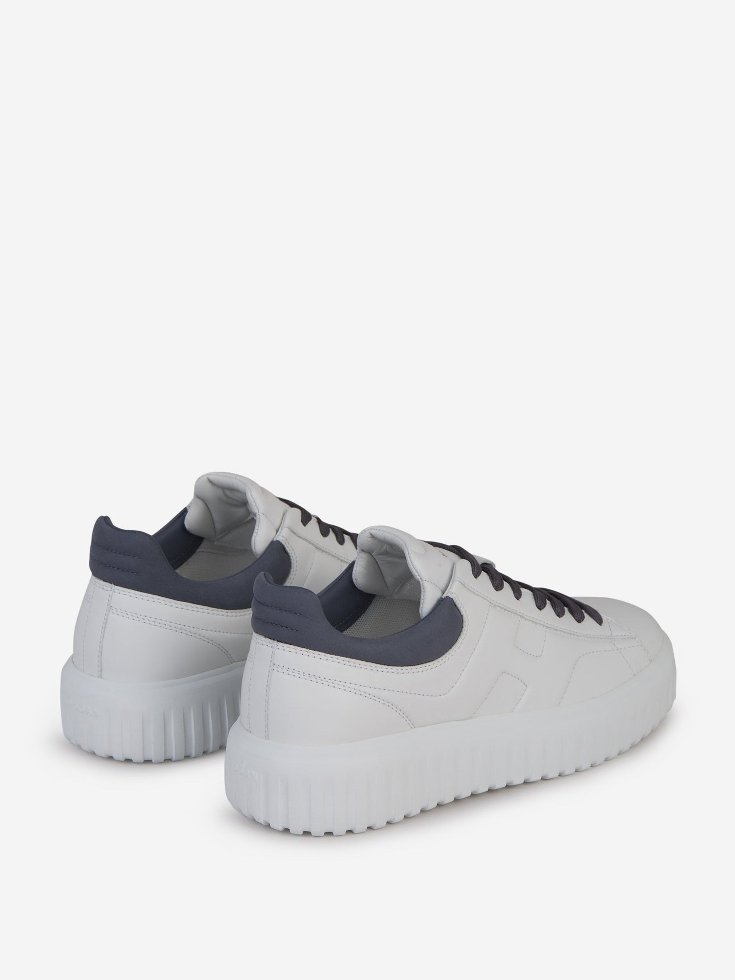 Outlet online Hogan Hombre Sneakers Hogan H-Stripes color Blanco sku 616-002696 01 - Foto 3