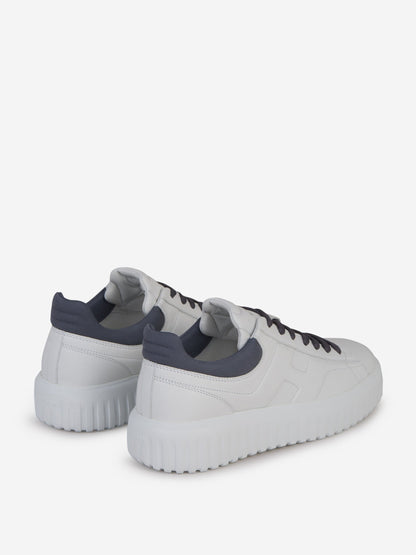 Outlet online Hogan Hombre Sneakers Hogan H-Stripes color Blanco sku 616-002696 01 - Foto 3